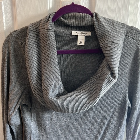 WHBM grey flared sweater - Picture 4 of 4